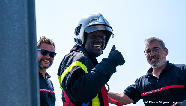 Le groupe R1 accueilli par les pompiers !