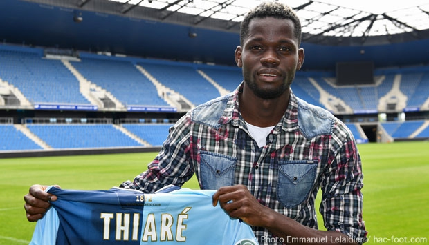 L'attaquant Jamal Thiaré havrais pour les trois prochaines saisons
