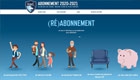 Abonnement 2020-2021, c’est parti !