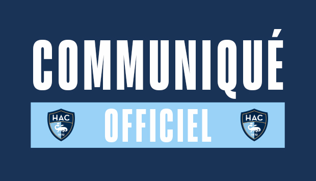 Communiqué officiel suite à Toulouse FC - HAC