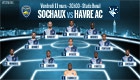 Sochaux - HAC : le 11 de départ havrais
