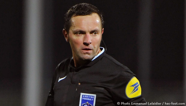 HAC - Sochaux: Monsieur Stéphane Lannoy au sifflet