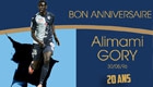 Bon anniversaire à Alimami Gory