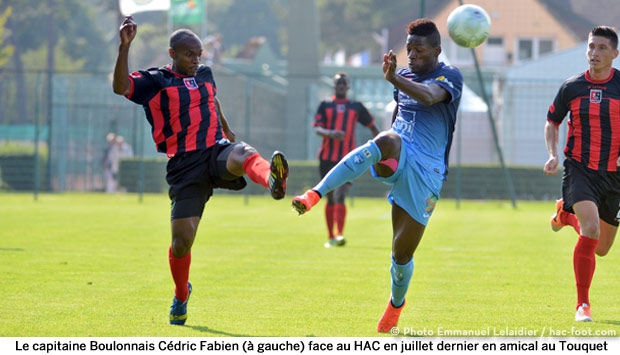 Avant HAC - Boulogne : Cédric Fabien "on ne vient pas pour bétonner"