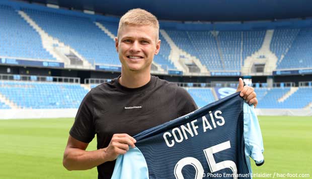 Aloïs Confais s’engage avec le Havre Athletic Club