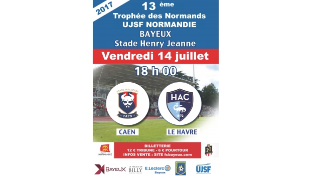 J-1 avant le Trophee des Normands demain à Bayeux
