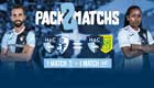 Pack 2 matchs : 1 match de L2 = 1 match de D2 !