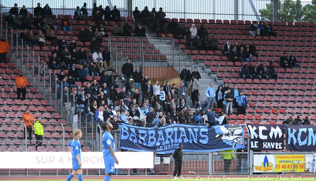 Déplacement des supporters du HAC à Créteil