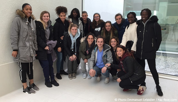 Récupération aux Bains des Docks pour les féminines