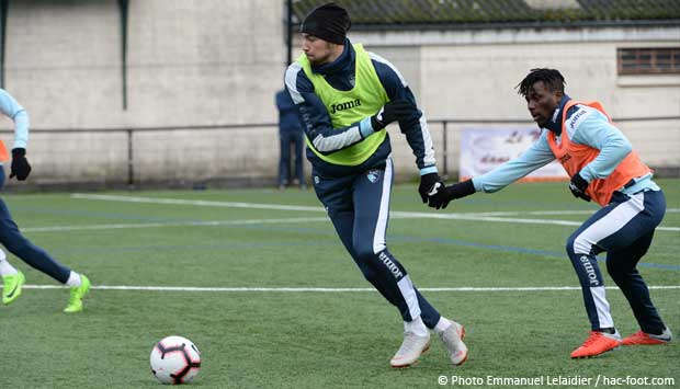 La séance d'entraînement de ce jeudi en photos