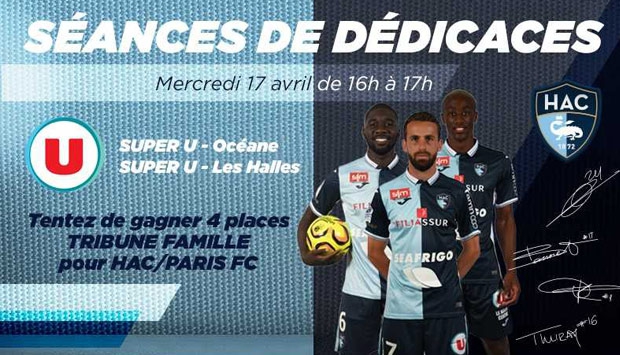 Double séance de dédicaces pour les Ciel&Marine chez notre partenaire Super U