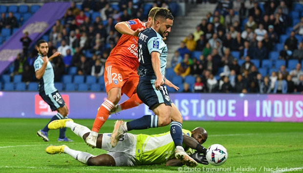 HAC - Bastia : 3 - 0 Les Hacmen tout en maîtrise