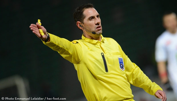 Guingamp - HAC : Monsieur Mikael Lesage au sifflet