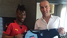 L'international ghanéen Ebenezer Assifuah au HAC