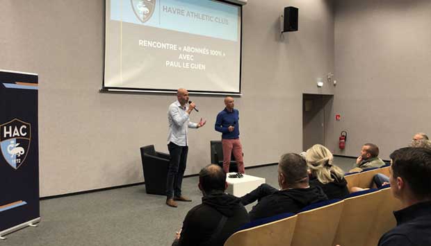 Paul Le Guen à la rencontre des abonnés 100%