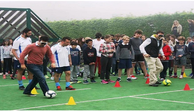 HAC Cécifoot - Sensibilisation au handicap visuel