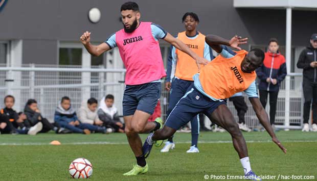 Entraînement : la séance de mercredi en images