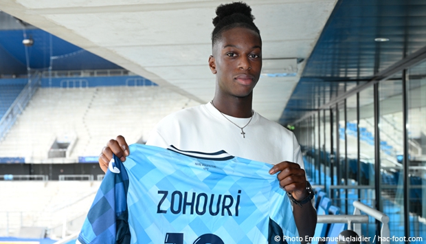 Guy-Noël Zohouri signe un contrat stagiaire