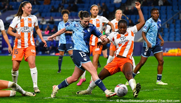 Féminines / HAC - Montpellier (3-3): les photos sur l'app officielle HAC