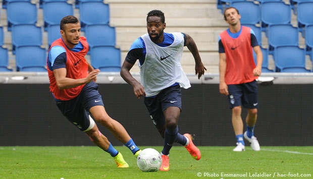 L'entraînement de ce mercredi au Stade Océane en photos
