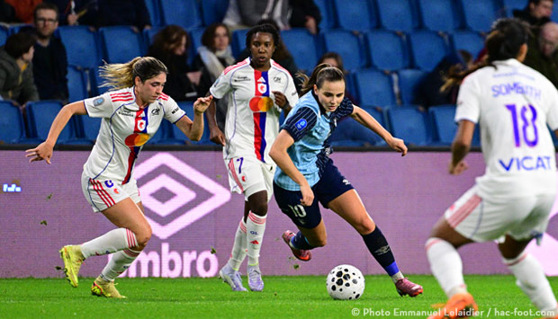 Féminines / HAC - OL Lyonnes : un écart justifié