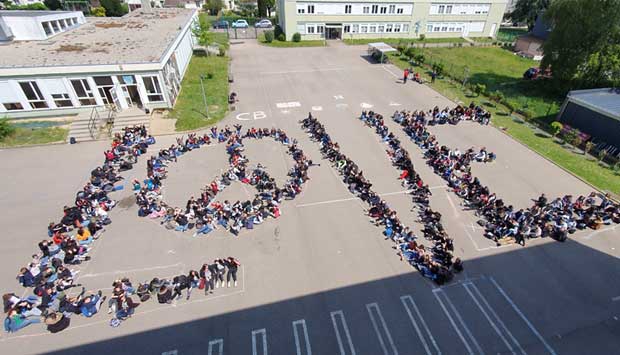 Le HAC s'associe à l'opération "Bien vivre ensemble au Collège Claude Bernard"