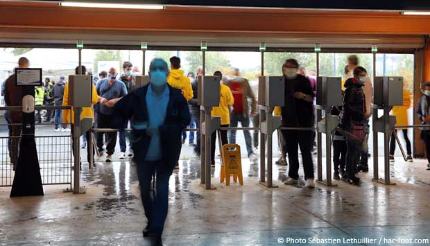 Jauge à 1000 spectateurs, le HAC organise la venue de ses partenaires et de ses abonnés
