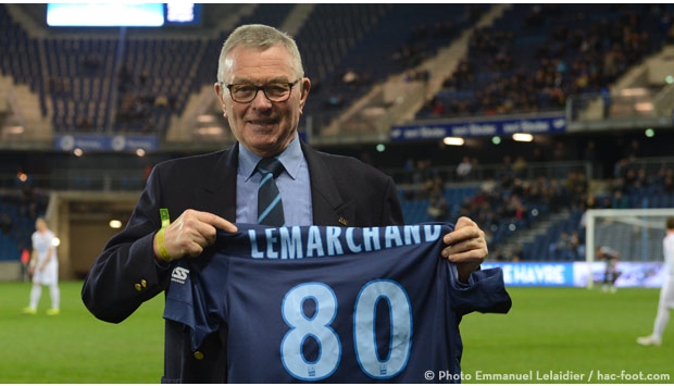 Arnaud a passé l'avant-match avec Michel Lemarchand