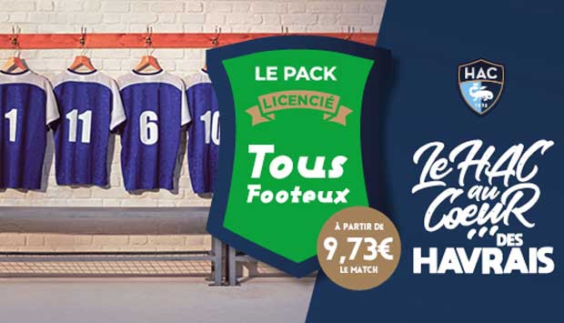 Abonnement 2019-2020 : découvrez le Pack Licencié Tous Footeux
