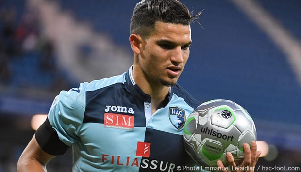Zinedine Ferhat, élu joueur du mois d'août de Domino's Ligue2