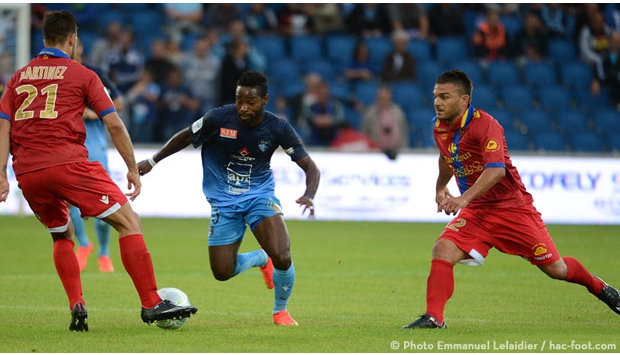 HAC - GFC Ajaccio: 1 - 1. Un bien mauvais tour de Corse