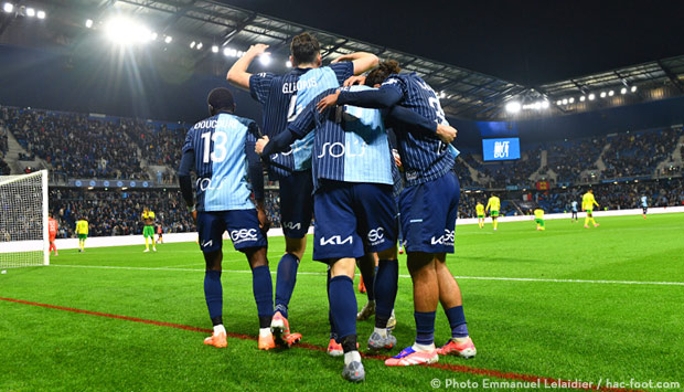 HAC – FC Nantes (1-1) : avec le cœur… et la tête !