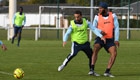 La séance d'entraînement de ce mardi matin en photos