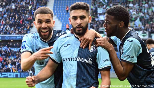 Après HAC - Saint-Etienne (2-2) : les stats