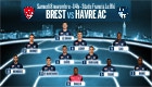 Brest - HAC : le 11 de départ du HAC