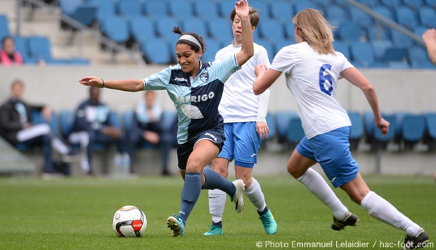 Féminines / HAC - AG Caen : 2 - 2
