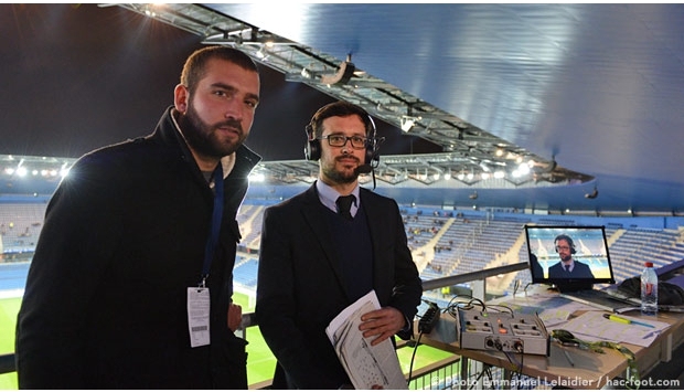 Arnaud a passé le match avec... François Rabiller