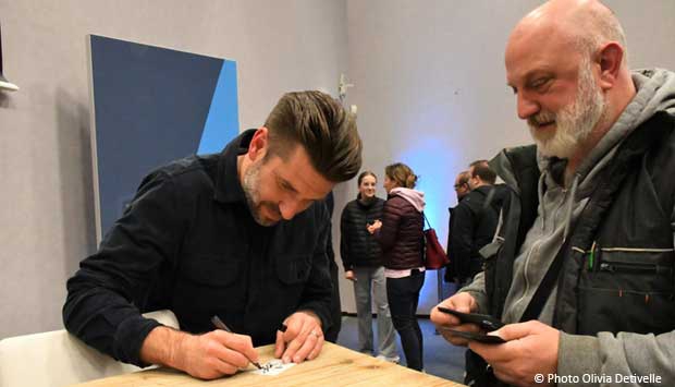 Luka Elsner à la rencontre des abonnés
