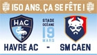 HAC - Caen (J30) le 19 mars à 15h00 