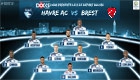 HAC - Brest : le 11 de départ du HAC