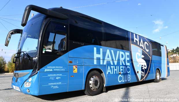 Le HAC x Transdev Normandie: heureux de dévoiler le nouveau car Ciel&Marine