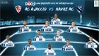 AC Ajaccio - HAC : le 11 de départ du HAC
