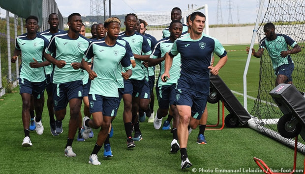 Reprise : les premières séances d'entraînement en photos