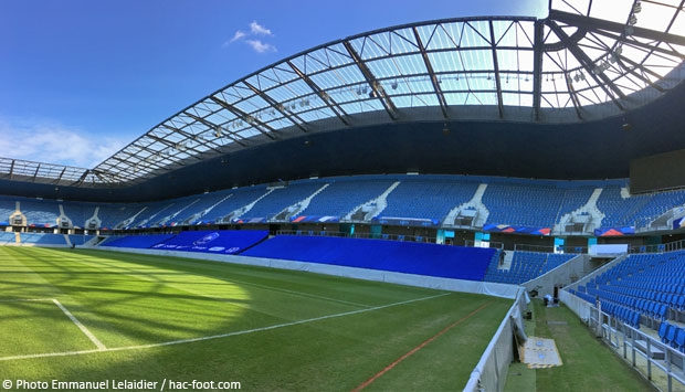 Le Stade Océane se prépare avant France - USA féminines