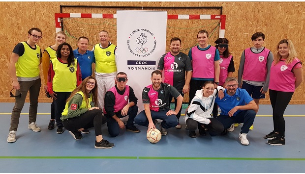Sensibilisation Cécifoot - CROS de Normandie