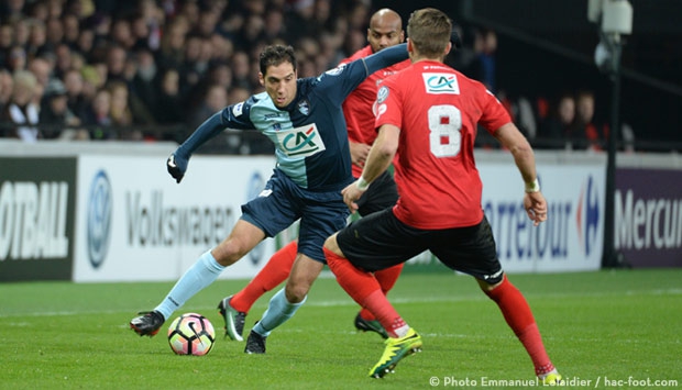 Guingamp - HAC : 2-1. Le HAC sort la tête haute !