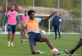 Entraînements : les images de mercredi
