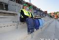 Les supporters visitent le nouveau stade