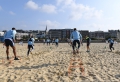 Entraînement sur la plage du Havre