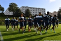 La séance d'entraînement à la Cavée Verte